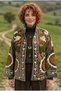 Women's Suzani Embroidered Velvet Jacket – Ethnic Bohemian Design