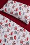 100% Cotton Baby Duvet Cover Set with Animal Print, 4-Piece Set (100x150) - 3