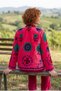 Women's Suzani Embroidered Velvet Jacket – Ethnic Bohemian Design - 2