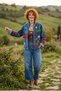 Women's Suzani Embroidered Velvet Jacket – Ethnic Bohemian Design - 2