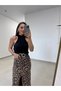 Women's Halter Neck Soft-Knit Sleeveless Sweater
