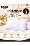 Premium Microfiber Pillowcase, Pack of 1, Soft Breathable Wrinkle-Resistant Pillow Cover with Envelope Closure, Easy-Care Bedding for Home & Hotel.