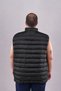 Plus-Size Men's Puffer Vest with Zipper - 4