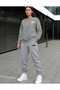 ZERO-NECK BRUSHED INSIDE CHARDON TRACKSUIT, SEASONAL, 4-STRIPE PRINT, WOMEN'S/MEN'S UNISEX STYLE