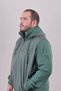 Large Size Hooded Elastic Waist Loose Leg Winter Men's Tracksuit Set - 5