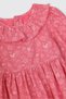 Baby Girl Patterned Pink Dress - 3