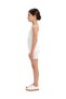 Girls' Pointelle Cotton Camisole and Shorts Set 6-Pack – White - 3
