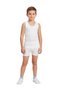 Boys' Ribbed Cotton Tank Top and Boxer Brief Underwear Set 3-Pack – White - 2