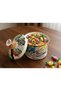 9 CM SMALL ENAMEL JAR & SUGAR BOWL - 3