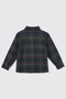 Boys' Navy Blue Shirt with Collar and Buttons - 2