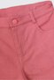 Girls' Embroidered Pink Pants - 3