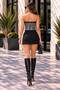 Women's Sequin-Embellished Corset 2539-THL - 5