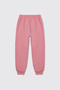 Unisex Baby/Child Pink Two-Piece Top and Bottom Set with Brushed Inside Ruffles - 5