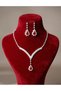 Valide Sultan Necklace and Earrings with Red Stalactites - 2
