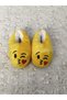 HEART-SHAPED KISS EMOJI DESIGN SOFT PLUSH HOUSE SLIPPERS WITH NON-SLIP SOLES COMFORTABLE HOUSE SLIPPERS - 6