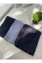 Modest Cotton Soft-Textured Jacquard Shawl 3-Piece Set and Makeup Mirror - 4