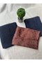 Modest Cotton Soft-Textured Jacquard Shawl 3-Piece Set and Makeup Mirror - 2