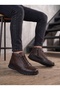 Lightweight Soft Warm Lining Laceless Zippered Non-Slip Sole Orthopedic Everyday Leather Boots - 2