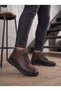 Lightweight Soft Warm Lining Laceless Zippered Non-Slip Sole Orthopedic Everyday Leather Boots - 4