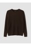 Zero Roba Collar Ribbed Men's Knitwear Sweater from Uzg Store for Style Enthusiasts - 5
