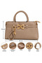 LUXURY WOMEN'S Shoulder Bag—Lined with Gold Details—A Gift-Worthy, Everyday Shoulder Bag - 6