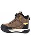 Children's Lace-Up Outdoor Trekking Boot with a Sporty Design and Fleece Lining - 5