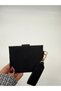 Women's Suede Keychain Wallet with Detailed Design - 3