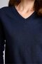 Regular Fit V-Neck Wool Blend Knit Basic Sweater H5352Ax26Wn - 4
