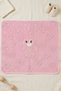 Cute Jacquard Bear Plush Baby Blanket, 80x100 cm, Swaddle and Stroller Blanket with Embossed Design - 3