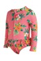 Tropical Bloom Pink Swimwear - Pink - 2