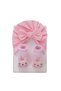 Kitten Dream Baby Turban & Socks Set - Pink