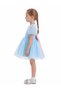 Tulle Volume Dress Blue – Blue Pink - 2