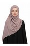 Stacy Chiffon Scarf Muslim Shawl - Light Brown