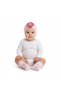 Newborn Baby Turban Cap & Anti-Slip Bunny Socks Gift Set - Pink - 2