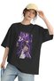 Unisex Oversized Toji Zenin "Jujutsu Kaisen" Anime Character Pre-Printed Premium T-Shirt - 2