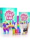 Unicorn Soap Making Kit for Kids, DIY Arts and Crafts STEM Science Kit, Make Your Own Soap with 3 Molds, Liquid Colors, Fragrance & Glitter, Creative Craft Toys Gifts for Girls Boys Ages 6+