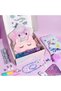 Mermaid Toys Gifts for Girls 4-10 Years Old, Girls Birthday Gifts Set with Light Up Star Pillow Diary Plush DIY Water Bottle Kits, for Daughter Niece Christmas New Year - 2