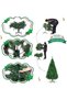 Artificial Christmas Tree 6FT 1200 Tips Xmas Tree With Sturdy Metal Stand – Easy Assembly Artificial PVC Christmas Tree For for Home, Office, Party,New Year Christmas Decoration (1.8M) - 6