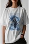 Unisex Oversized Tōshirō Hitsugaya "Bleach" Anime Character Pre-Printed Premium T-Shirt - 2