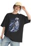 Unisex Oversized Kakashi Hatake Naruto Anime Character Pre-Printed Premium T-Shirt - 2