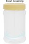 750ML Round Pet Jar With Cap - 6