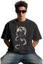 Unisex Oversized Chrollo Lucilfer Hunter X Hunter Anime Character Pre-Printed Premium T-Shirt