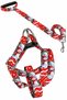 NEW YEAR'S AND CHRISTMAS-THEMED DOG CHEST HARNESS AND LEASH SET (3-PIECE SET) - 7