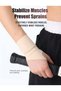 LuckyNov 2-Pack Wrist Support Brace with Thumb Loop, Adjustable Compression Wrap, Ultra-Thin Breatha - 2