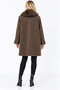 Plush Coat with Fur Collar - 6