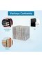 4 Pcs Clear Acrylic CD/DVD Storage Rack CD Tray - 3