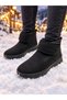 Black women's Orthopedic Sole 4-point boots - 2