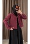 Single-Pocket Denim Shirt - Cherry - 3