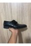 Black patent leather faux leather men's classic shoes—stylish shoes suitable for special occasions - 4