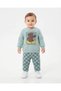 Boys' Checkered Pants, Ages 1-2-3-4, Winter, 3-Ply, Brushed Inside, 2-Piece Top and Bottom Set - 4